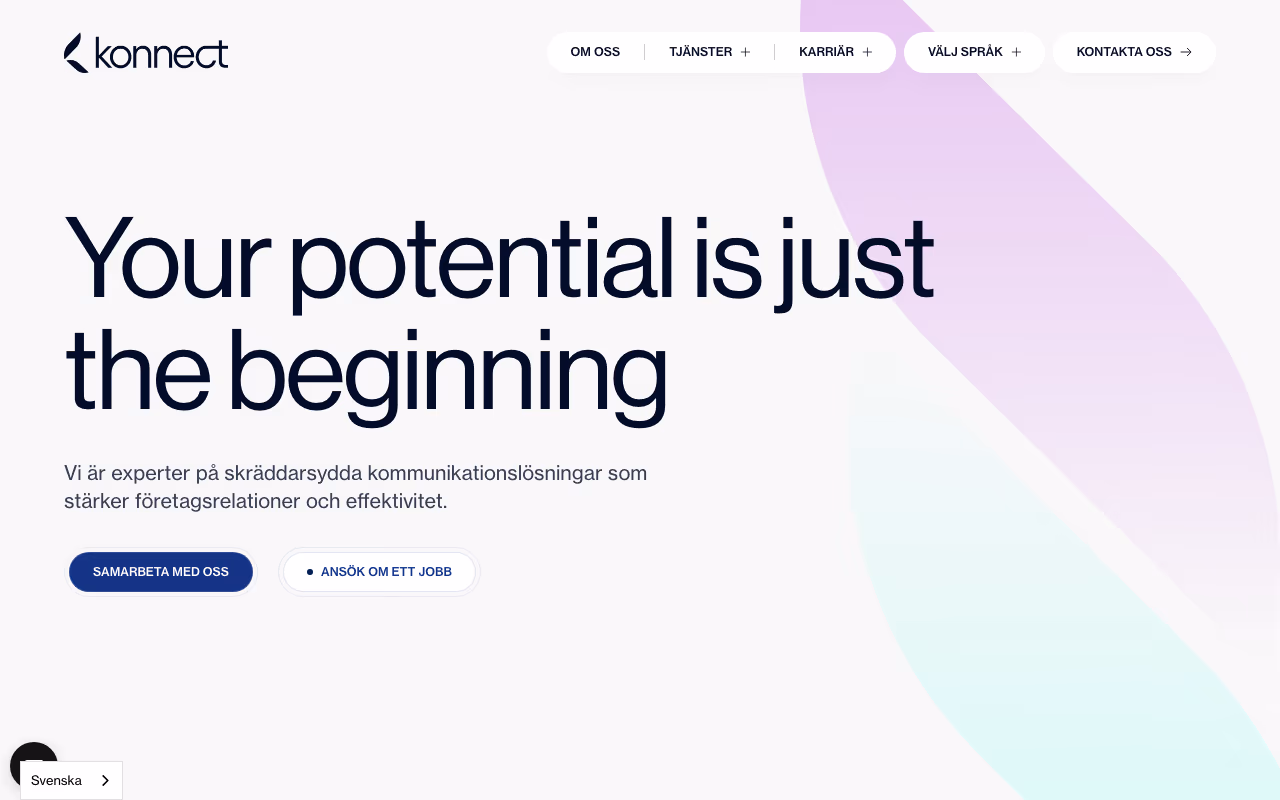 Konnect website