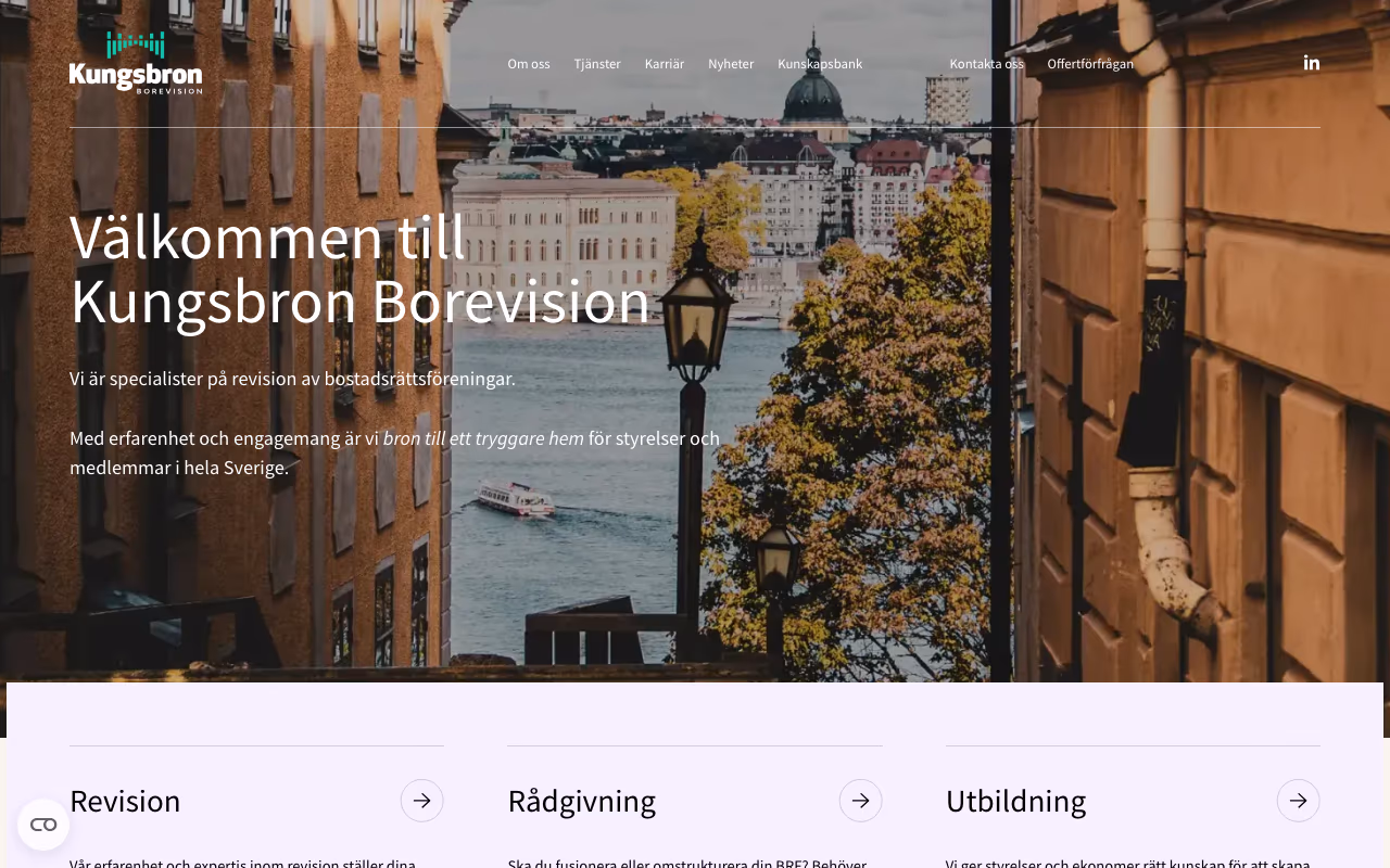 Kungsbron brand and website