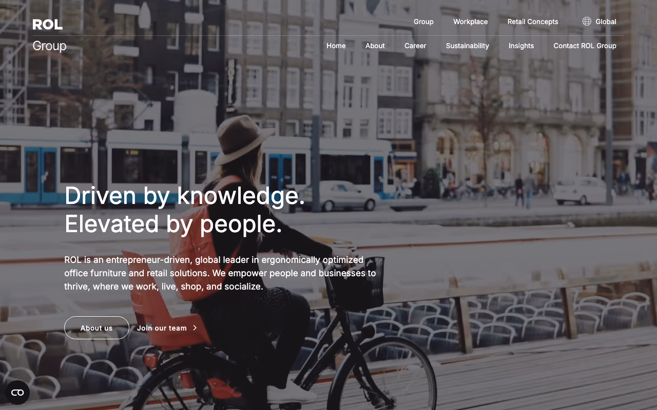 ROL Group unified digital experience