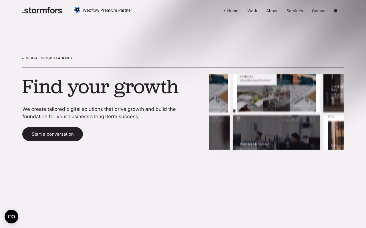 Stormfors website